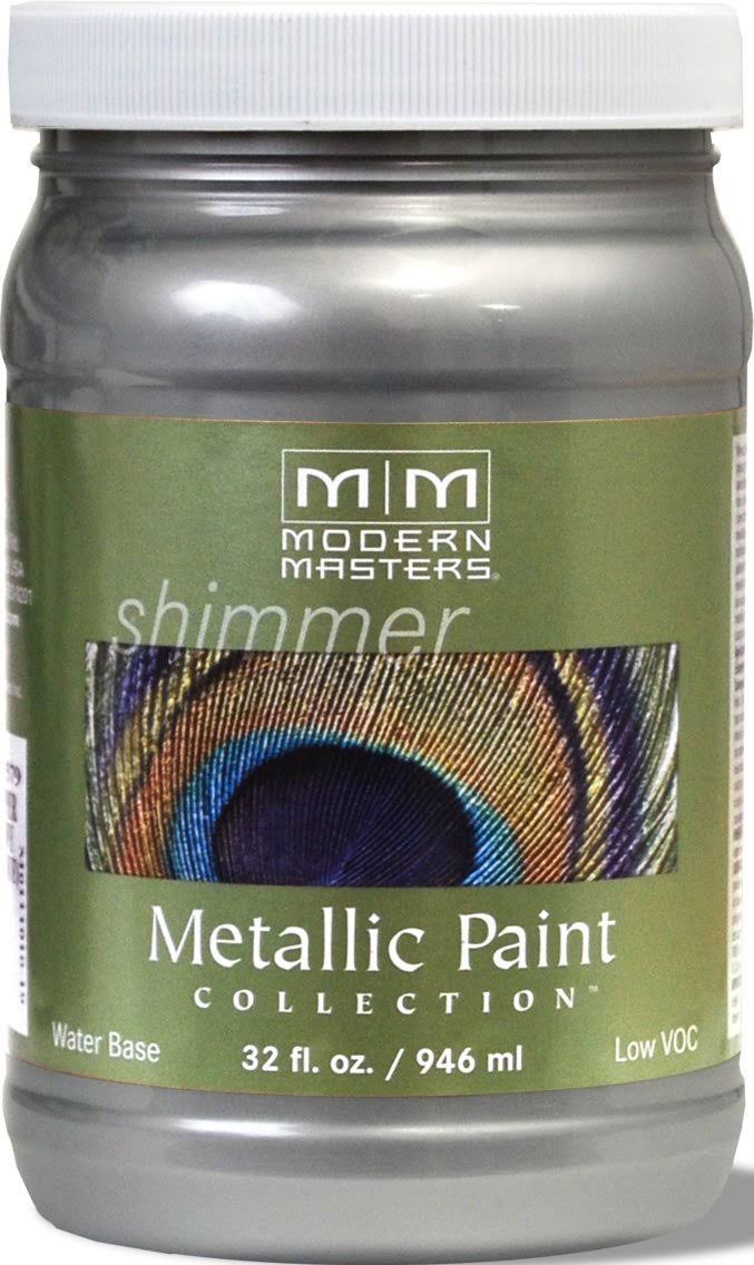 Modern Masters Metallic Paint - Platinum