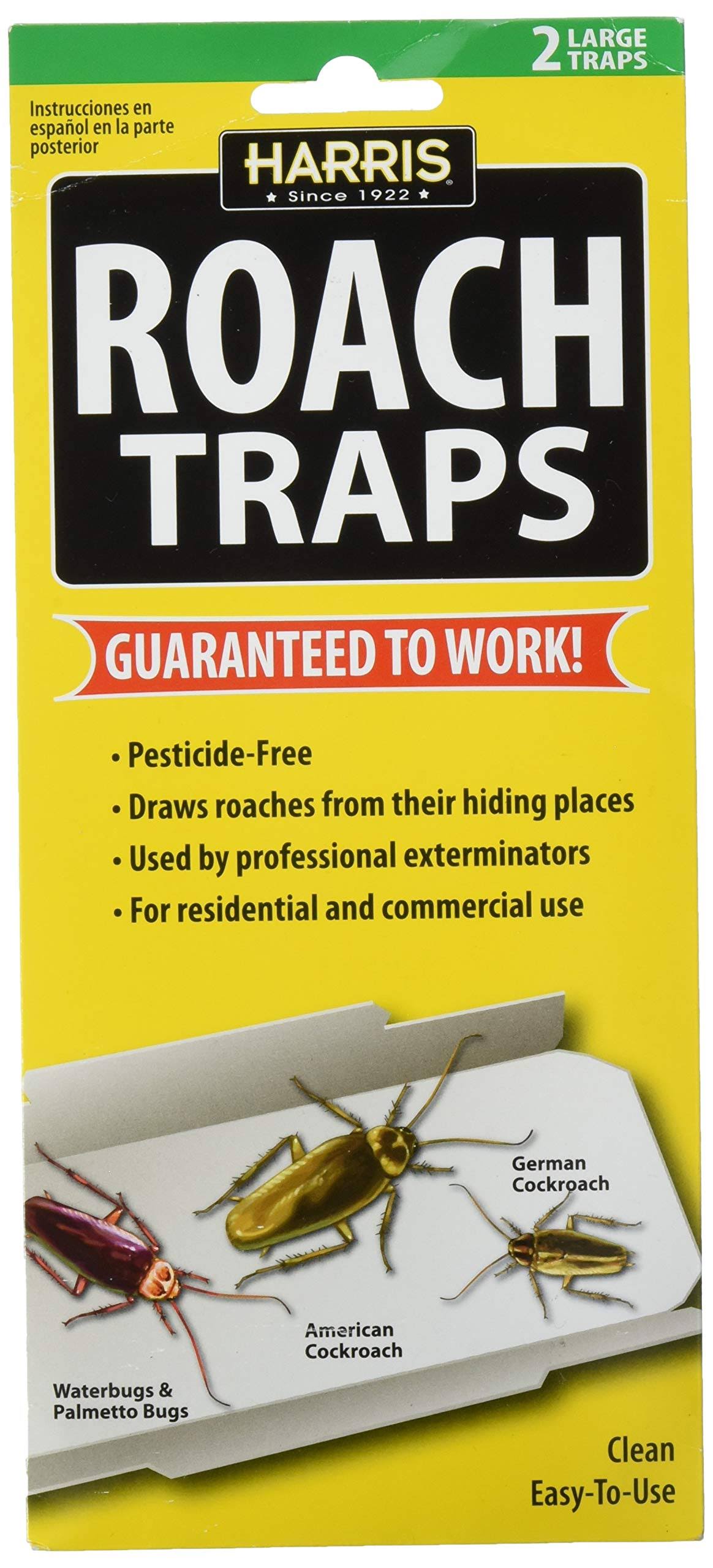 Harris Roach Traps - 2 Pack