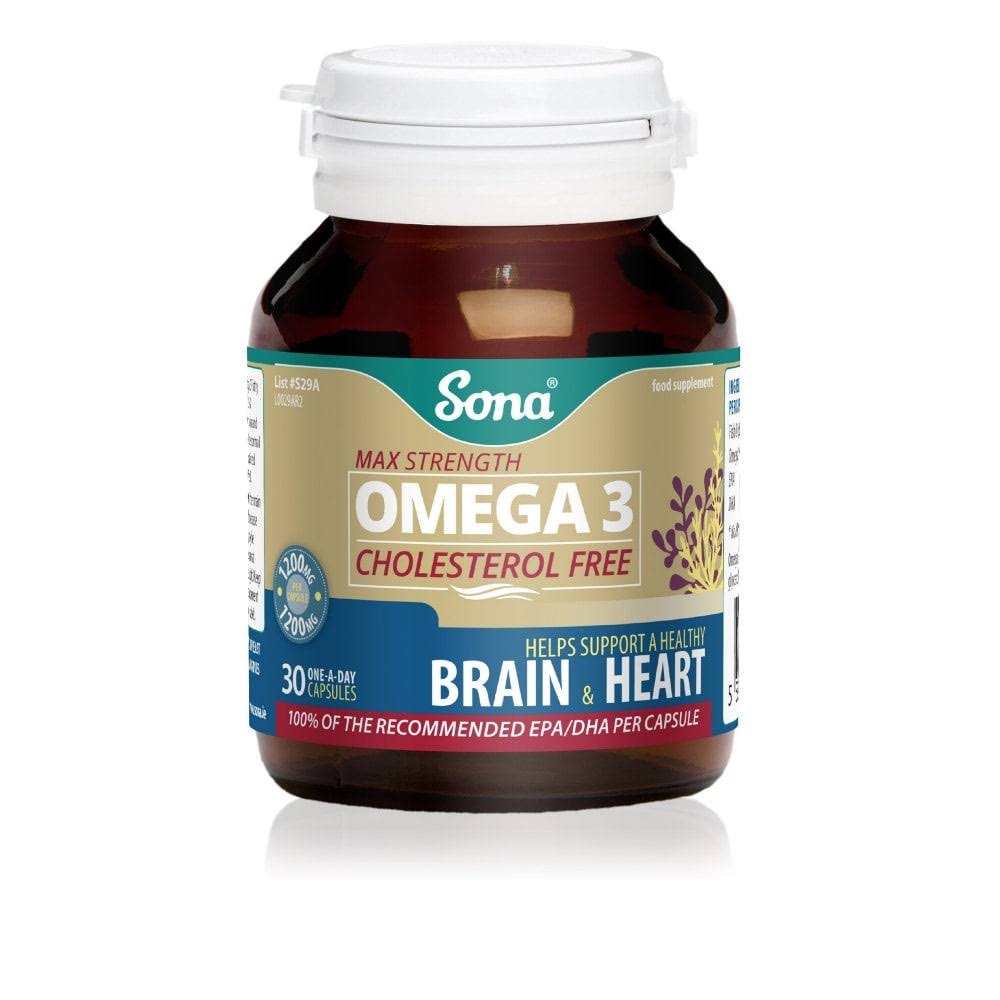 Sona Omega - 3 Cholesterol Free 30 Caps