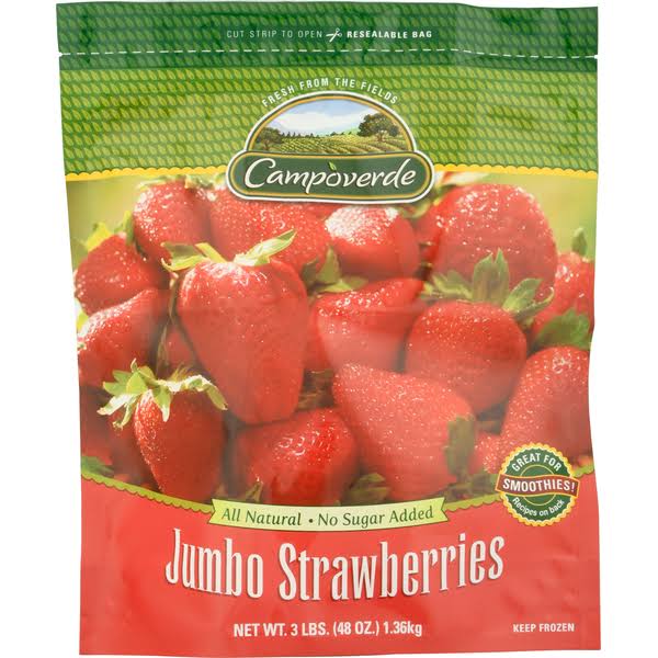 Campoverde Strawberries, Jumbo - 3 lb