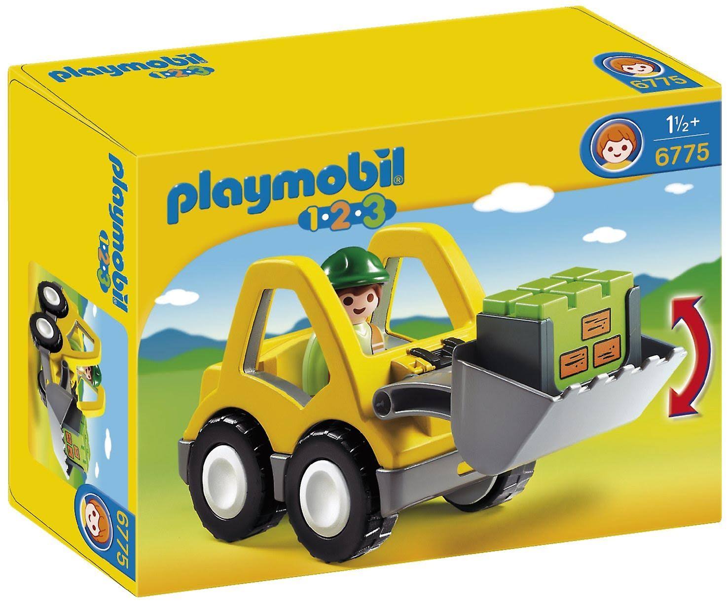 Playmobil 1.2.3 Play Set - Front Loader