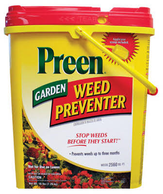 Preen Garden Weed Preventer - 16lb, Covers 2560 Square Feet