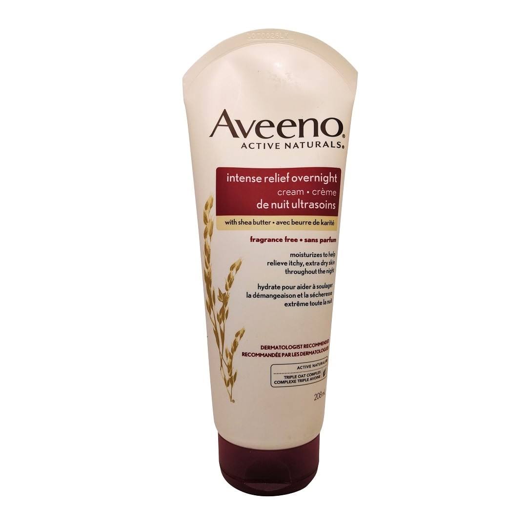Aveeno Intense Relief Overnight Cream - 208ml