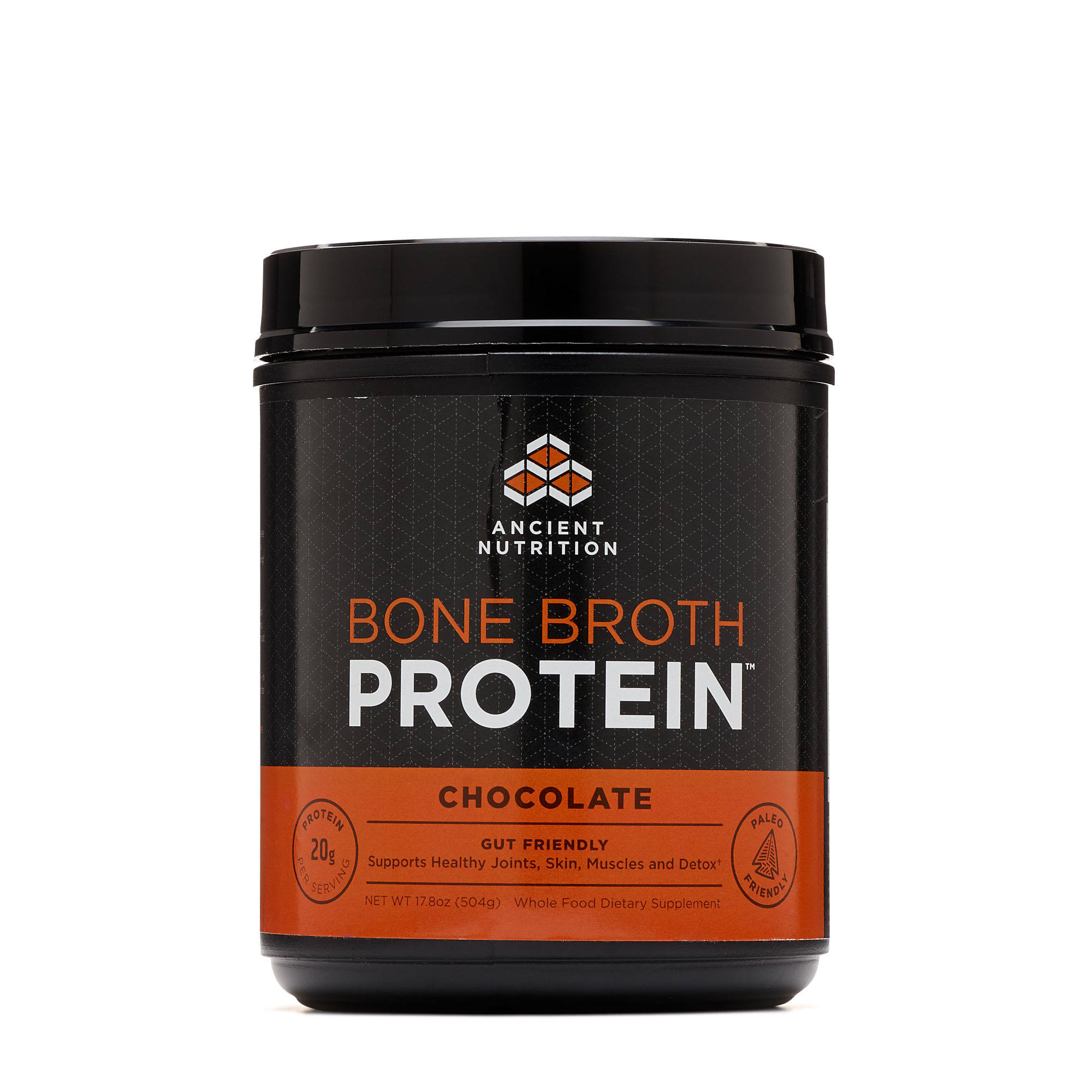 Ancient Nutrition Bone Broth Protein - Chocolate, 504g