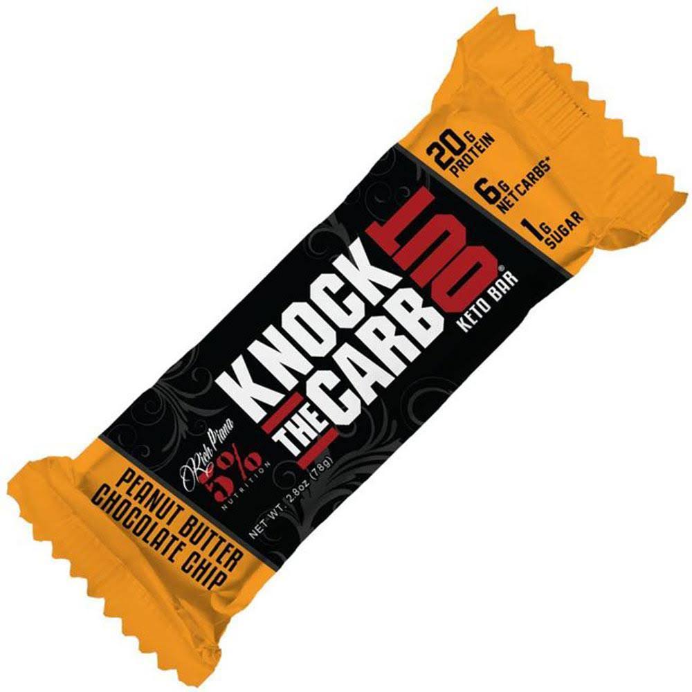 5% Nutrition Knock The Carb Out 68G Bar Chocolate Chip Cookie Dough