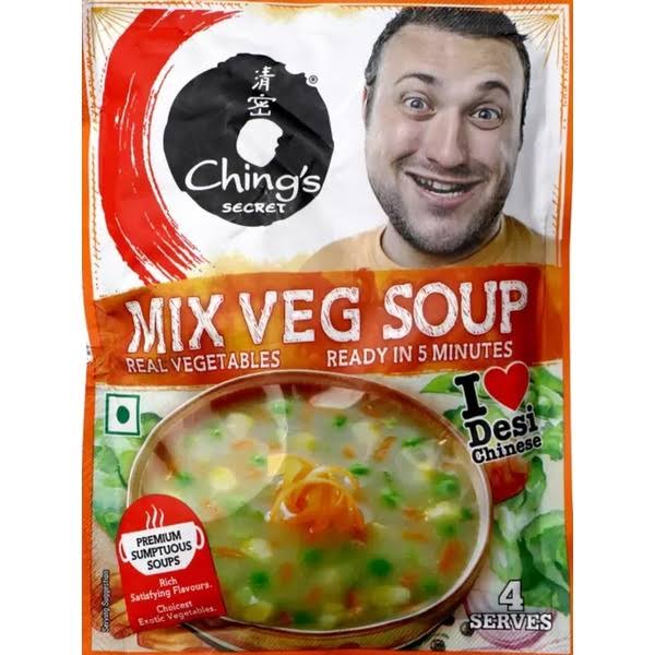 Ching's Instant Mixed Vegetable Soup - 55g
