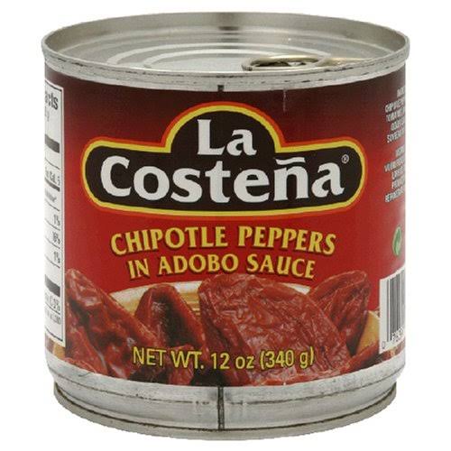 La Costena Chipotle Peppers - in Adobo Sauce, 340g