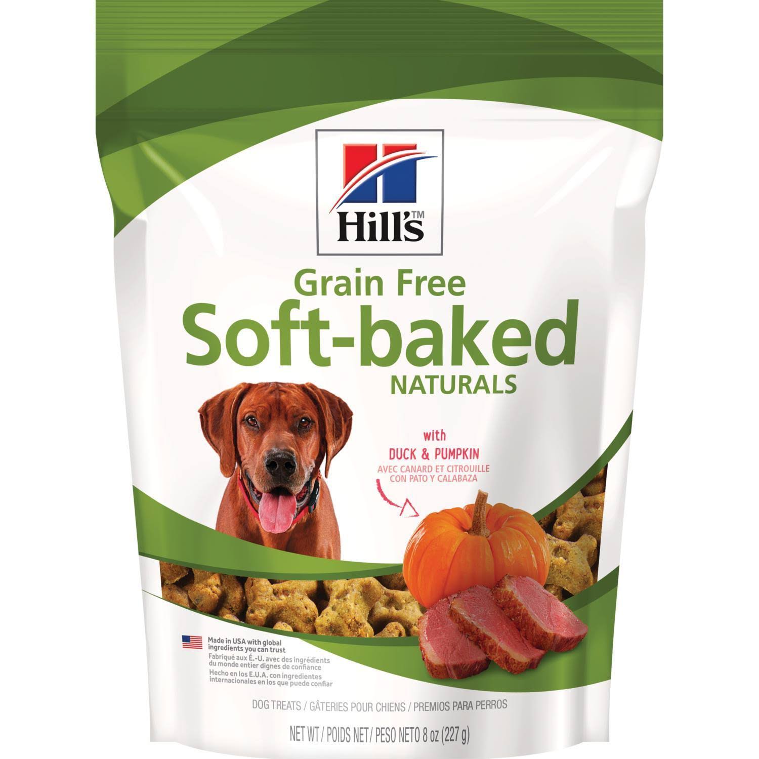 Hill's Ideal Balance Soft-Baked Naturals Dog Treats - Duck & Pumpkin, 8oz