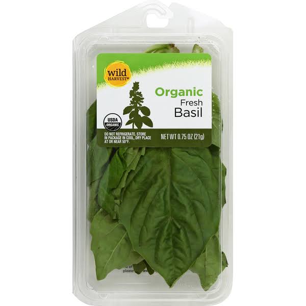 Wild Harvest Basil, Organic, Fresh