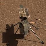NASA Mars Helicopter Takes Flight With Weird Debris on Its Foot