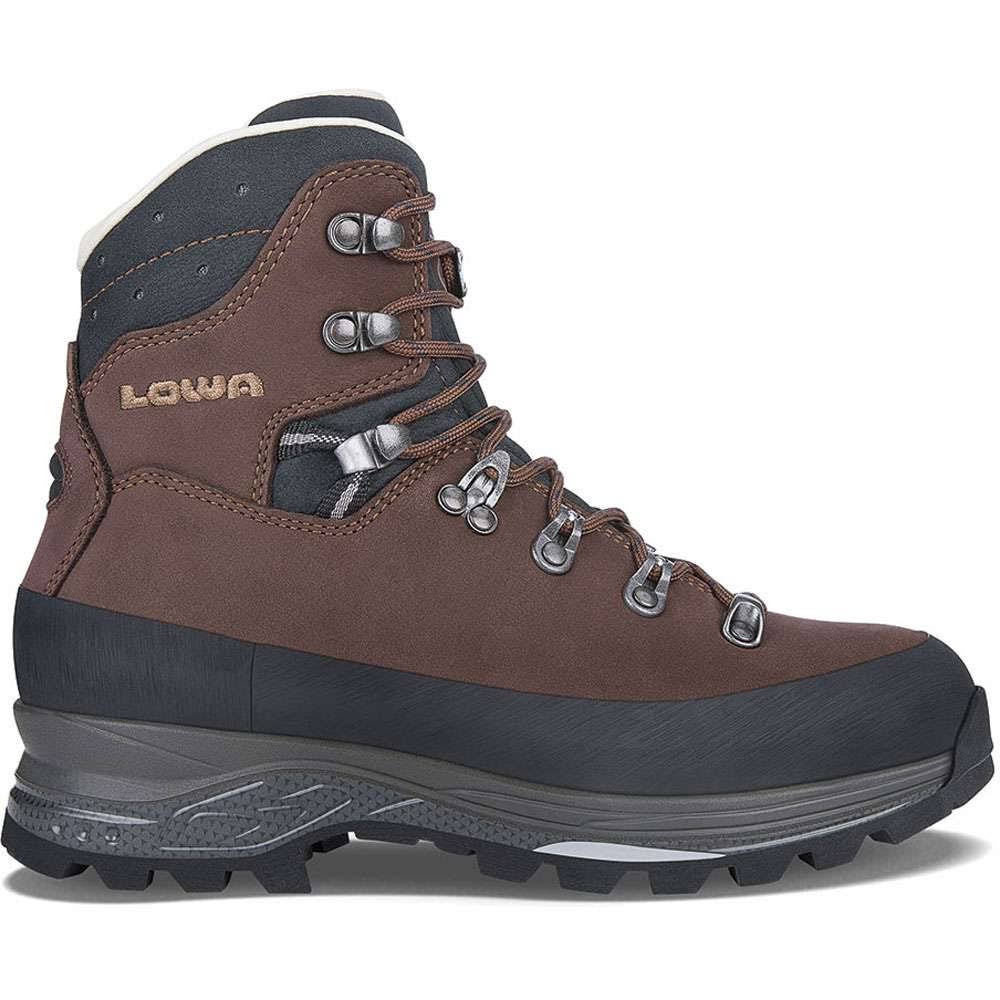 Chestnut/Navy Lowa Women's Baffin Pro LL II Backpacking Boots - 8.5