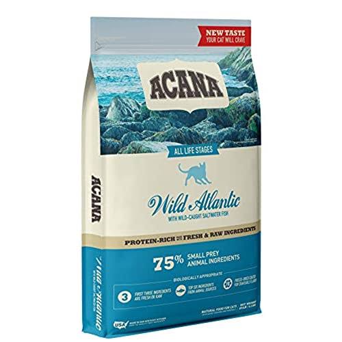 Acana Dry Cat Food, Wild Atlantic, Saltwater Fish with Freeze Dried Liver, 10lb