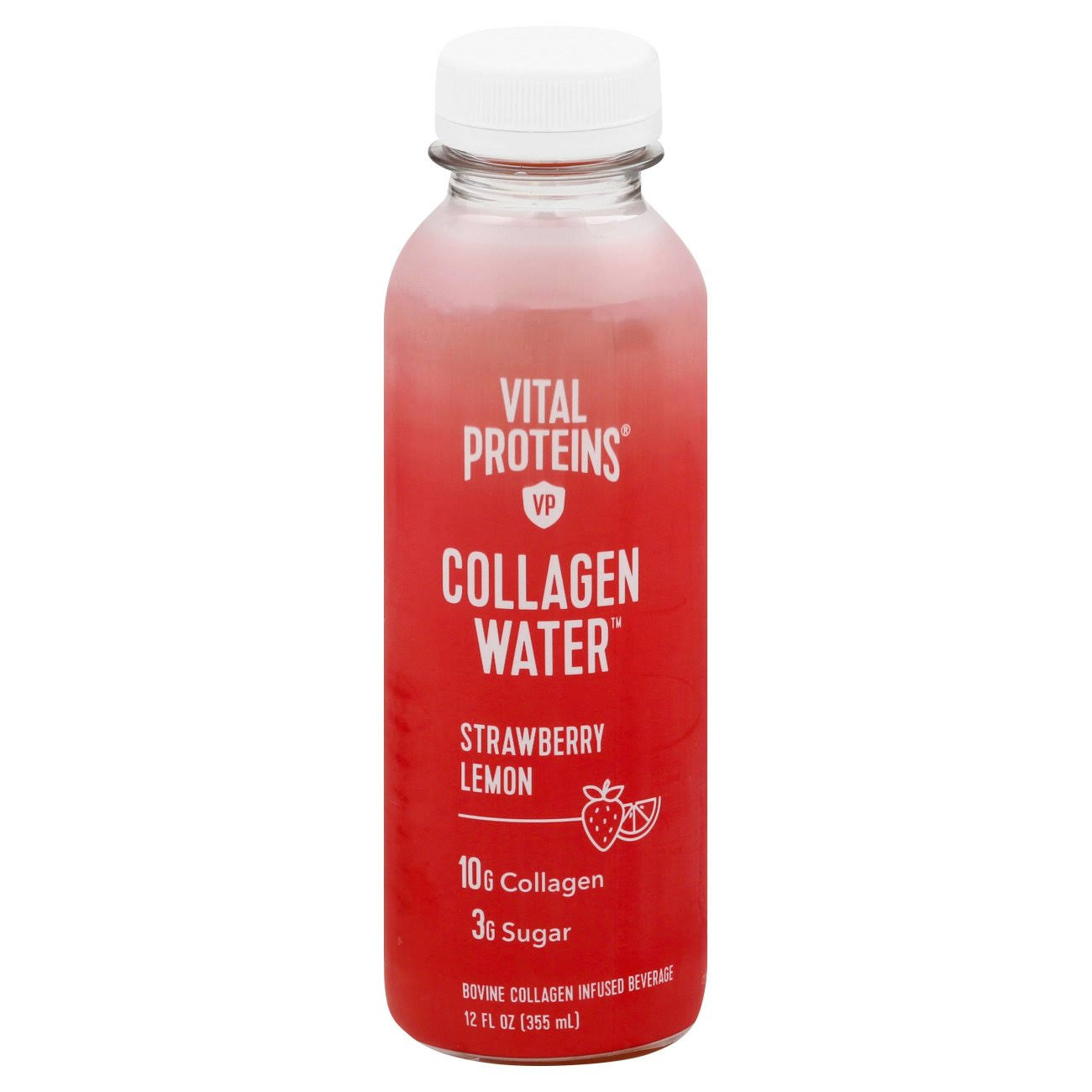 Vital Proteins Collagen Water Strawberry Lemon 12 fl oz