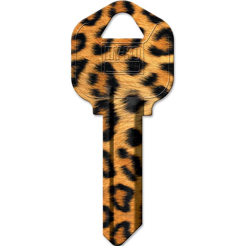 HY-KO Blank Kwikset Key - Leopard