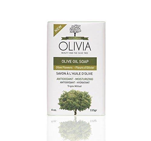 Olivia Olive Oil Soap - Olive Flowers, 115g