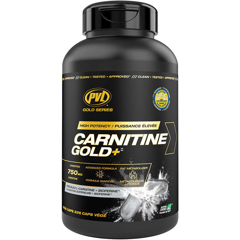 PVL Carnitine Gold - 228 Capsules