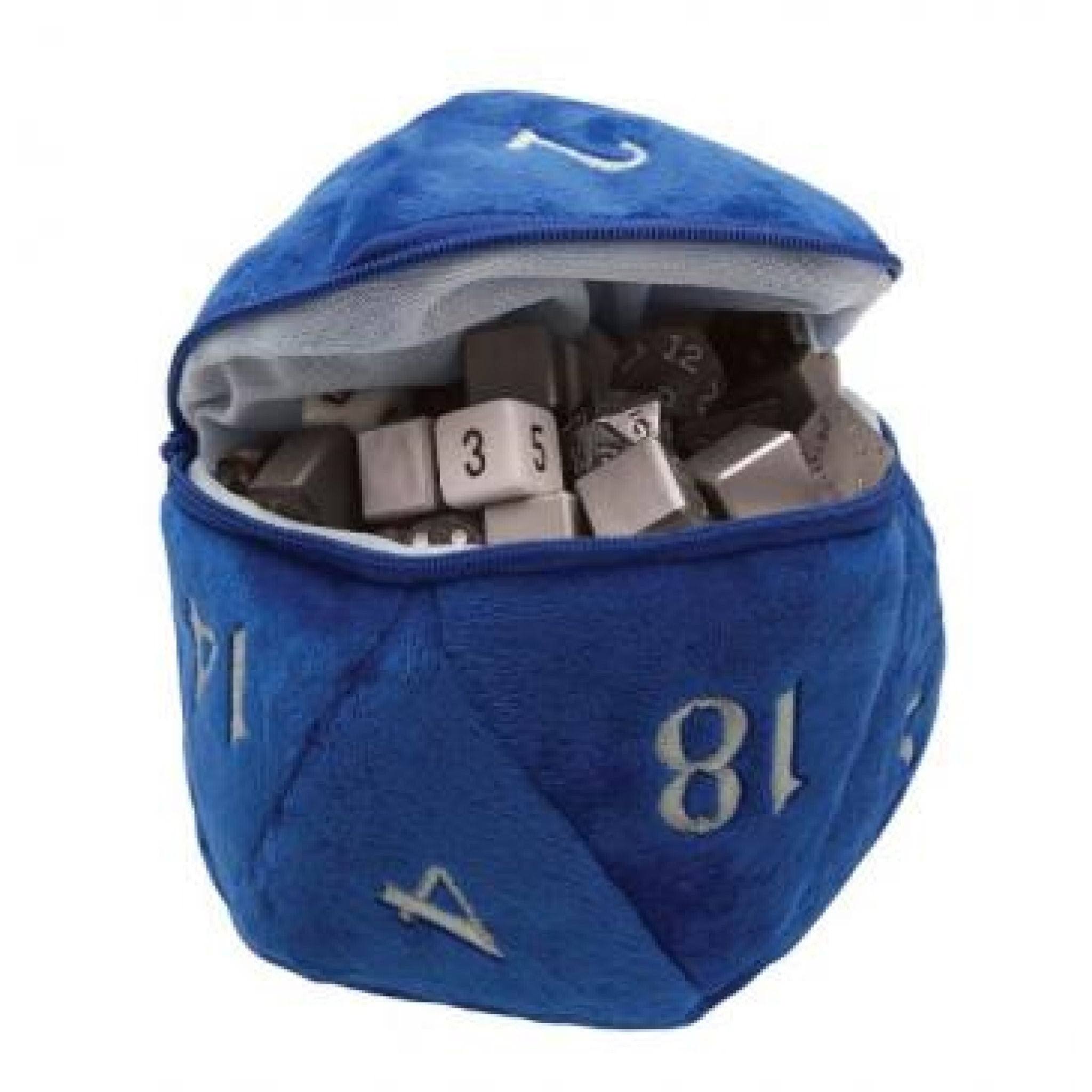 Ultra Pro D20 Plush Dice Bag - Blue