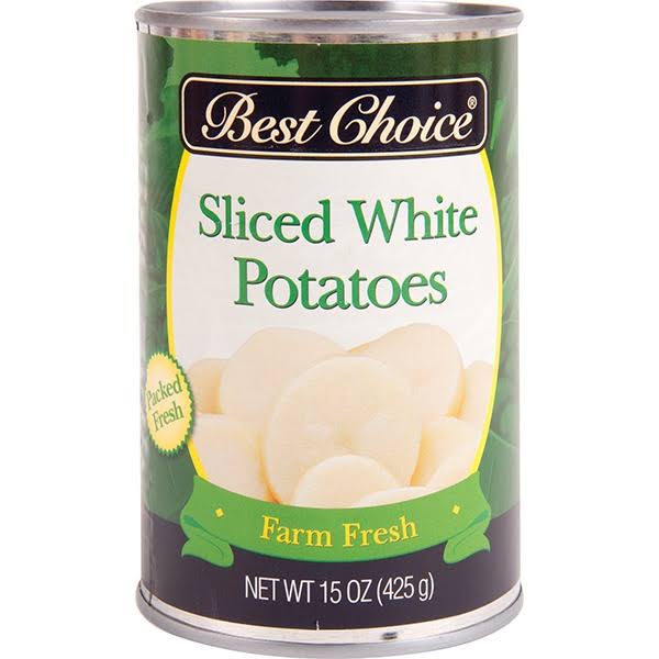 Best Choice Sliced White Potatoes - 15 oz