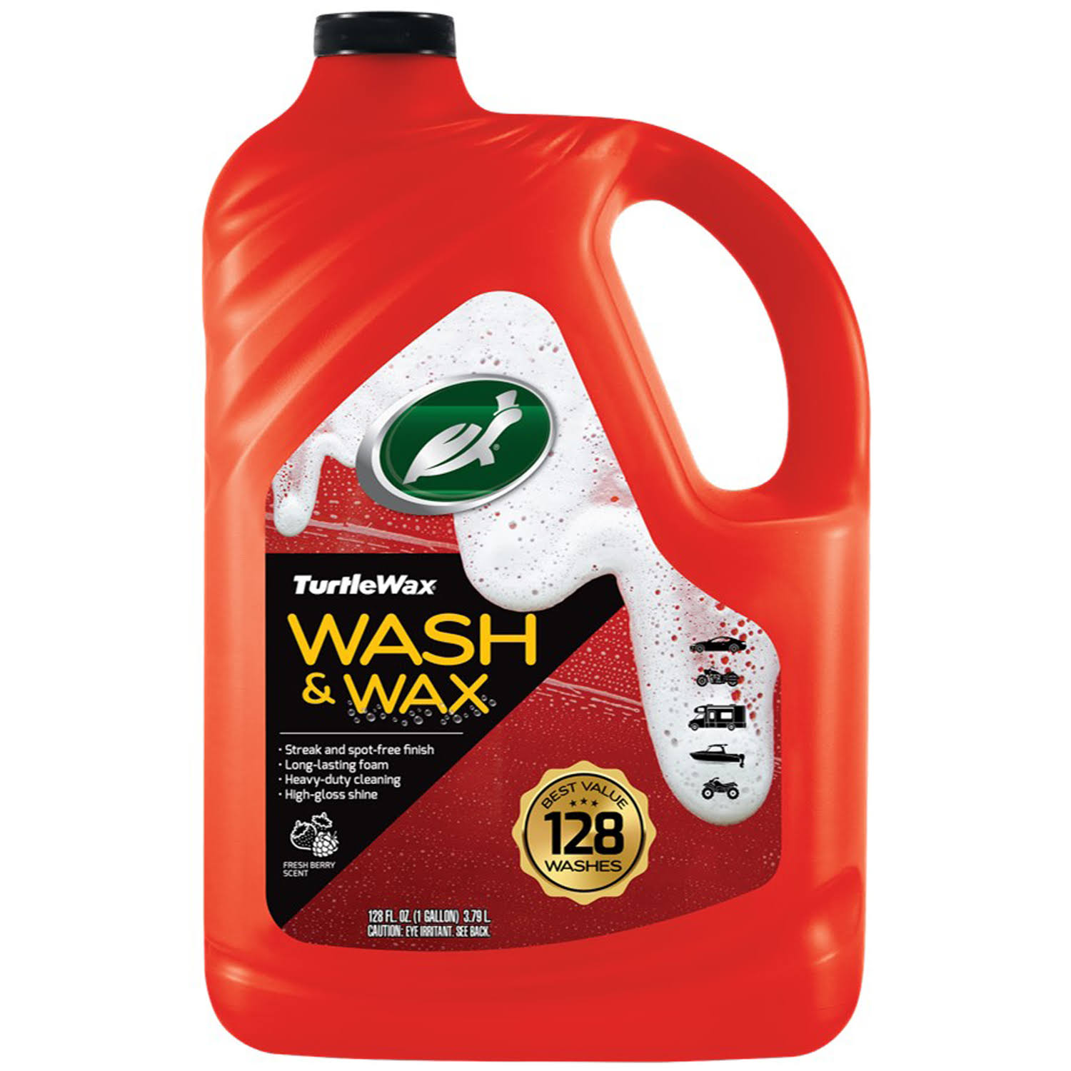 TURTLE WAX T149R Car Wash 100 fl-oz Liquid Typical Soap 53499