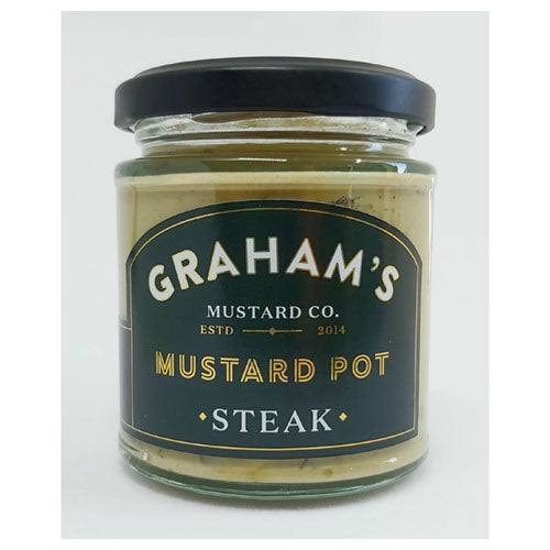 Graham's Steak Mustard 190g [WHOLE CASE]