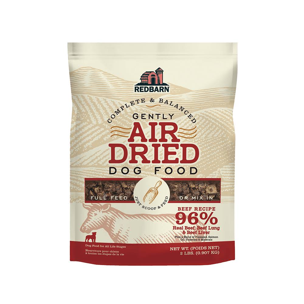RedBarn Air-Dried Beef Recipe for Dogs - 2 lbs