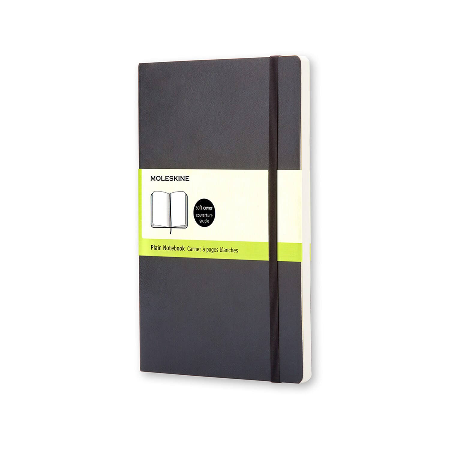 Moleskine Classic Notebook - Pocket, Plain, Black, Soft Cover