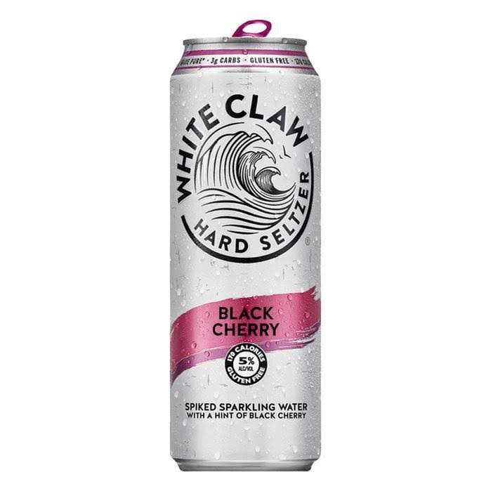 White Claw Black Cherry Hard Seltzer 19.2oz
