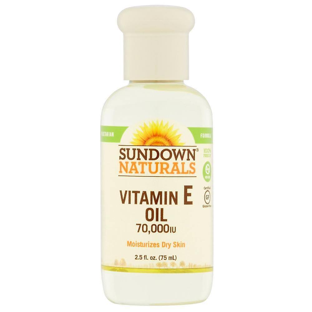 Sundown Naturals Vitamin E Oil Dry Skin Moisturiser - 2.5 fl oz