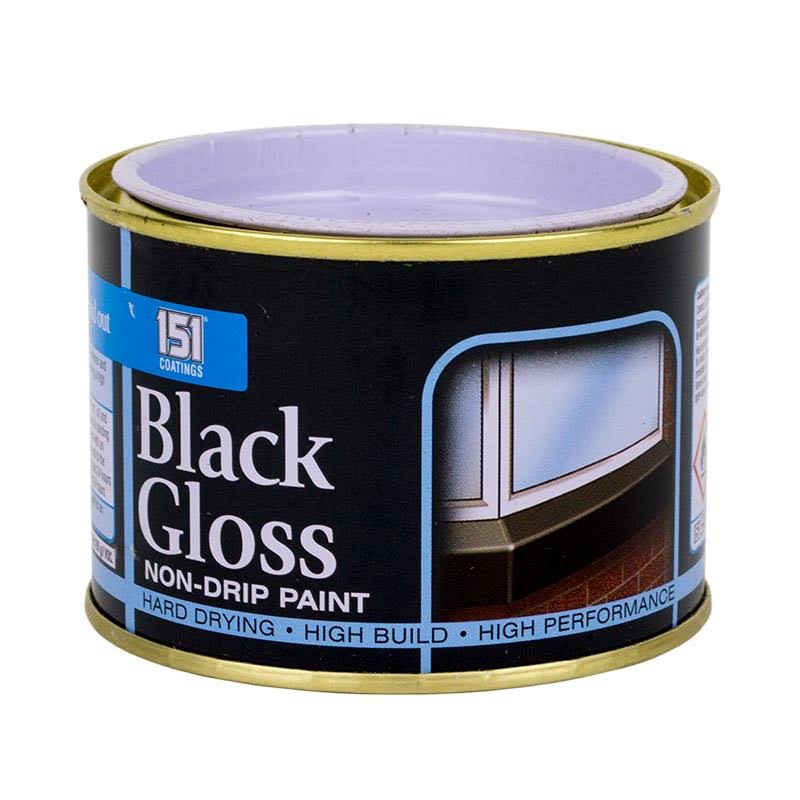 151 - Non-Drip Gloss Paint - Black - 180ml