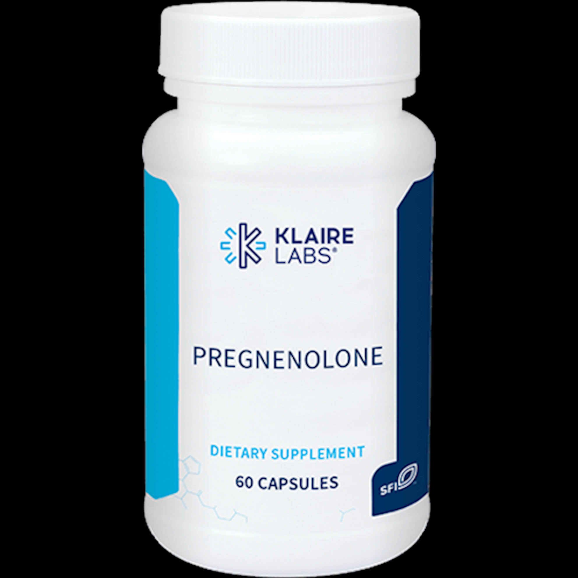 Klaire Labs Pregnenolone Dietary Supplement - 60ct