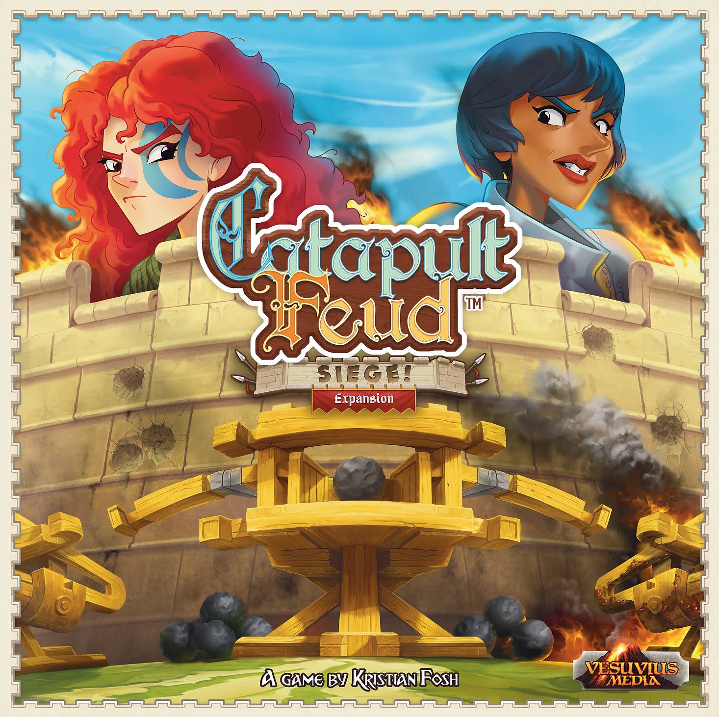 Catapult Feud - Siege (Expansion) - English