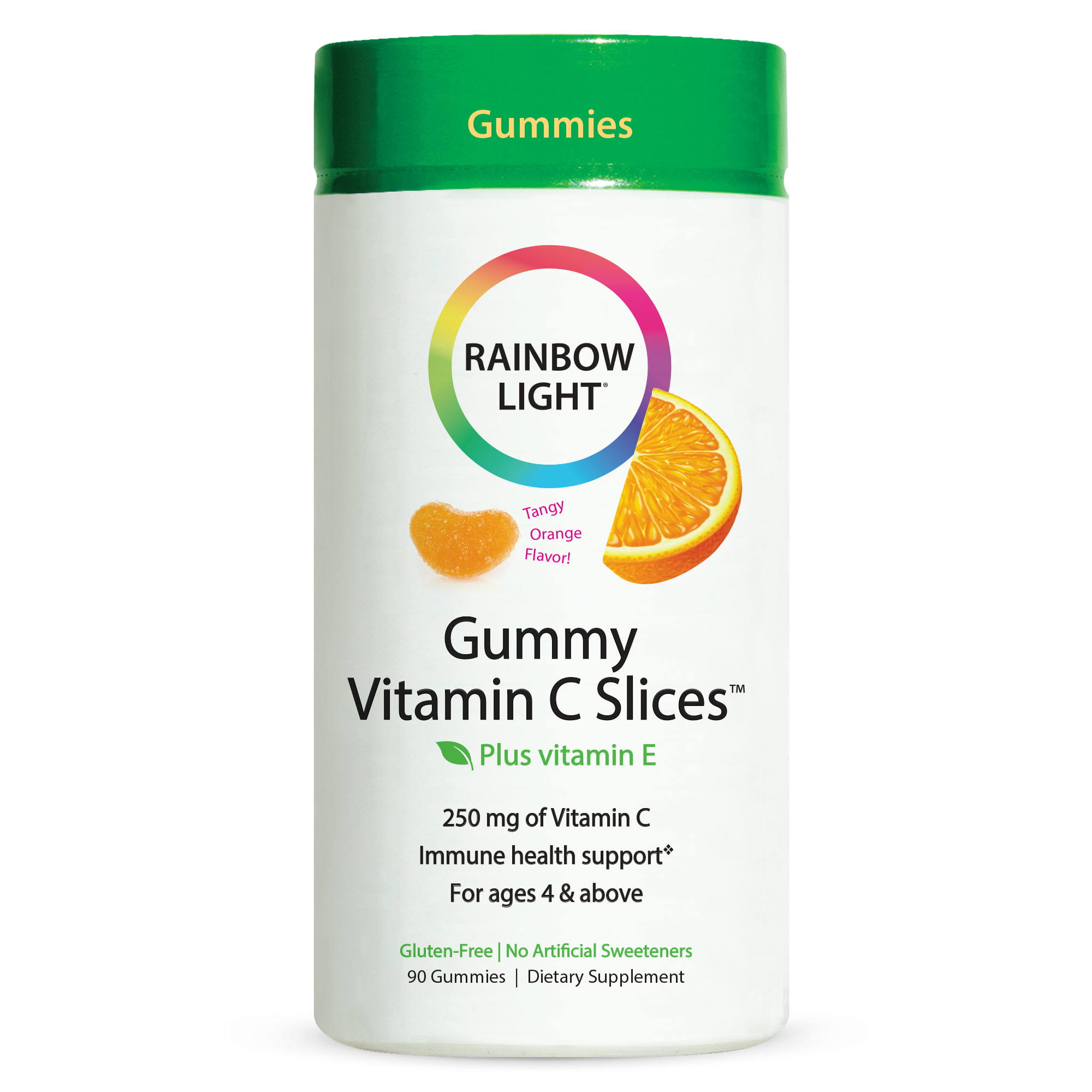 Rainbow Light Gummy Vitamin C Slices - Tangy Tangerine, 250mg