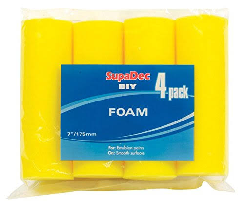 Supadec Foam Roller Refills 7"/175mm, 4 Pack