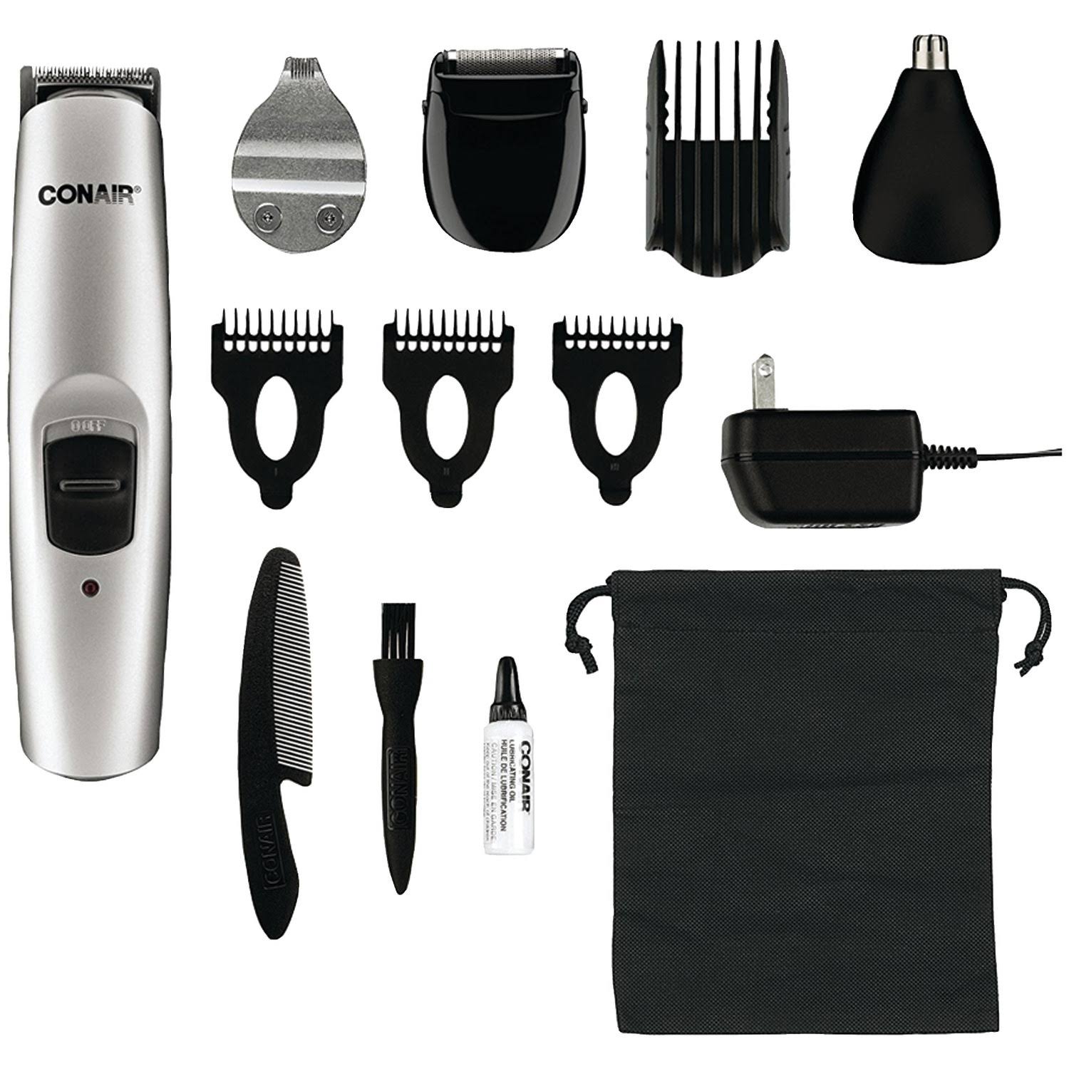 Conair for Men All in 1 Beard and Mustache Trimmer - Rechargeable