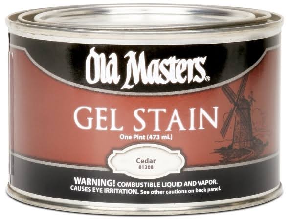 Old Masters 81308 Oil Based Gel Stain Paint - 1pint