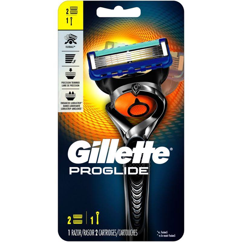 Gillette Fusion5 Proglide 3 Pcs Razor