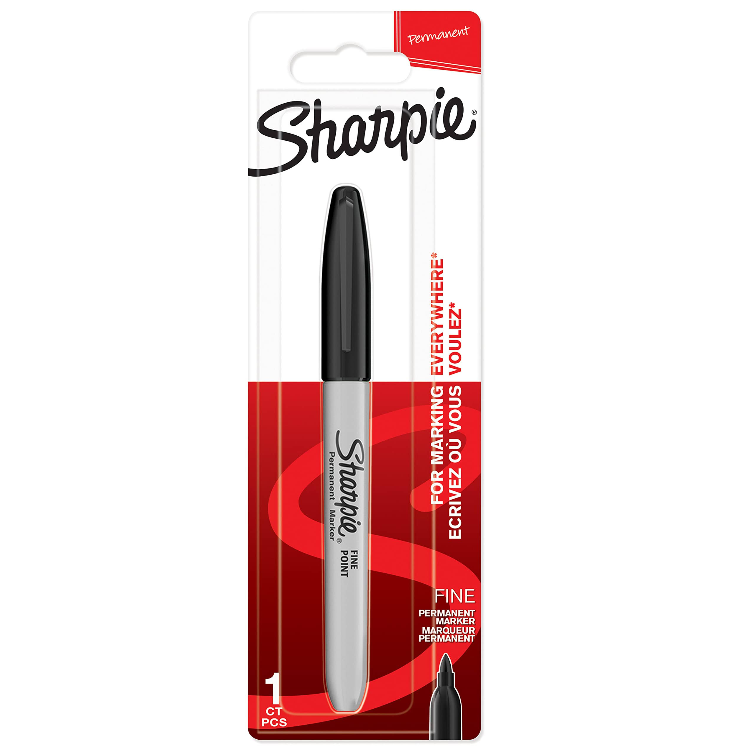 Sharpie Fine Permanent Marker Black