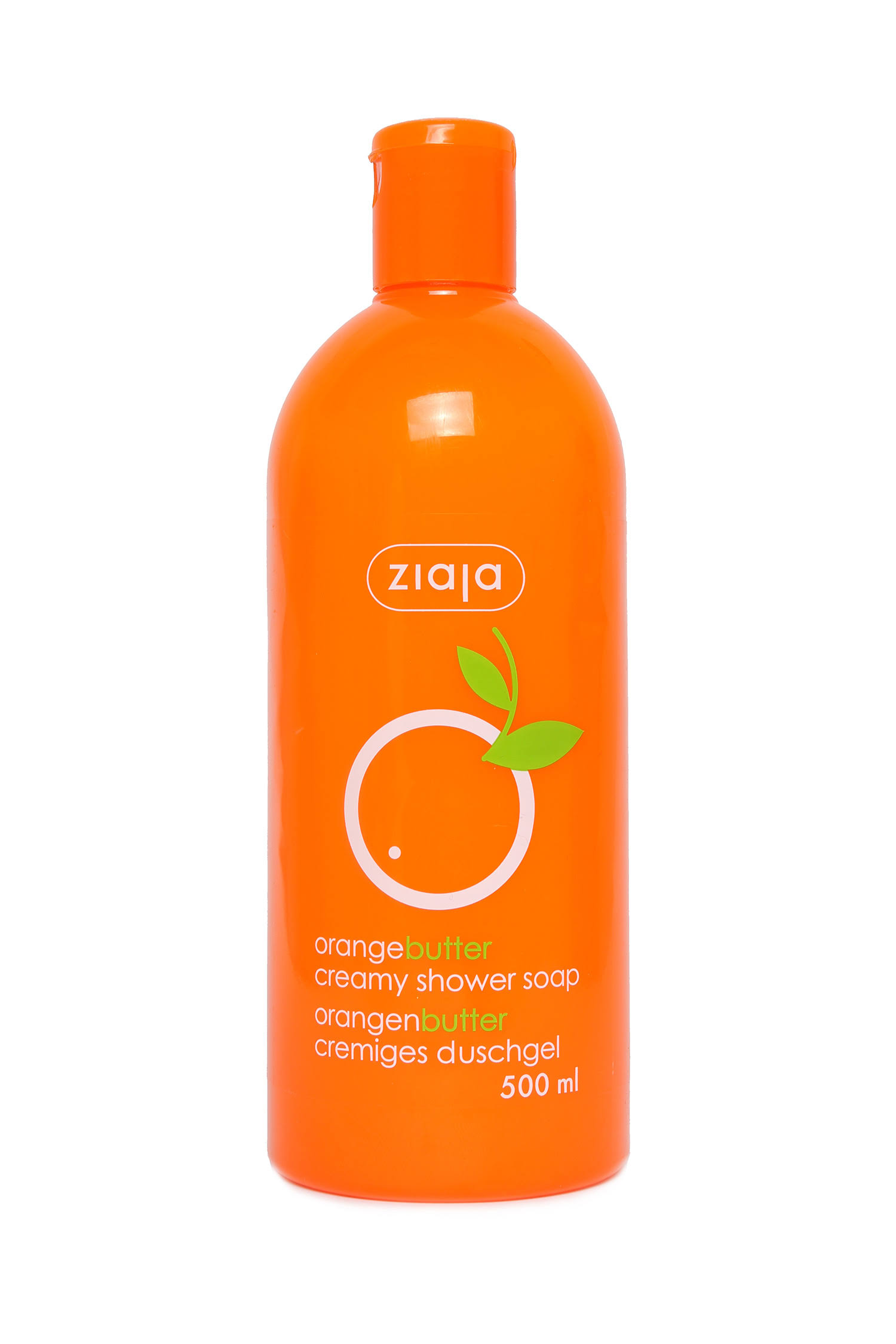 Ziaja Creamy Shower Soap - Orange Butter, 500ml