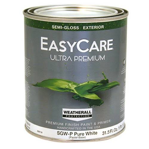 True Value SGWP-QT Weatherall 1-Quart Semigloss Pastel Base Latex House Paint