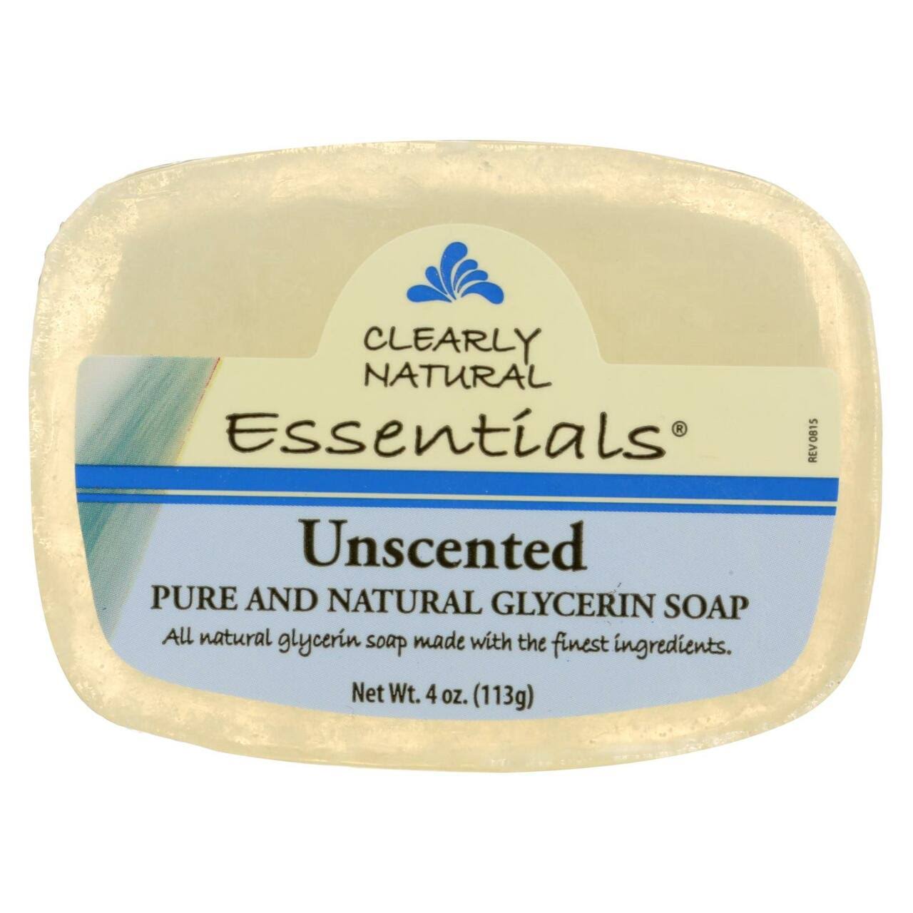 Clearly Natural Glycerine Soap - Unscented, 4 oz