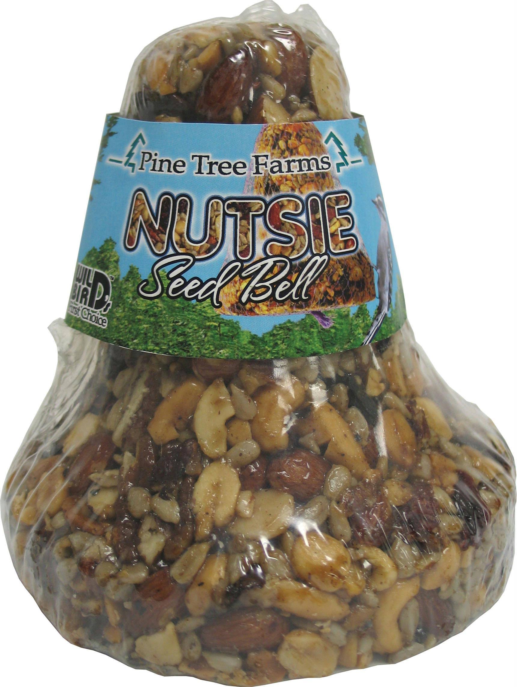 Pine Tree Nutsie Seed Bell Bird Food - 18oz