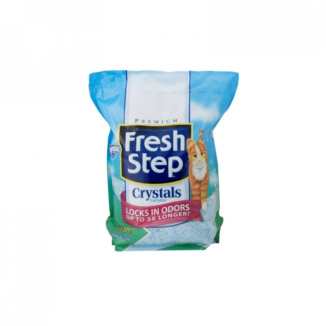 Fresh Step Crystals Premium Cat Litter - 8lb