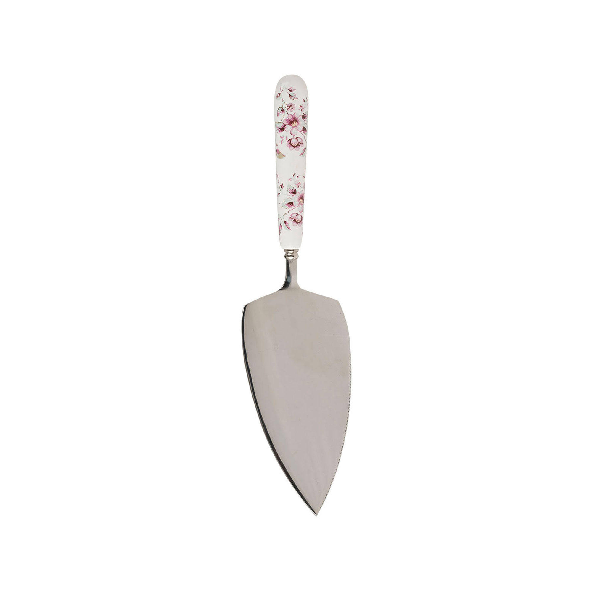 Kitchen Craft Katie Alice Ditsy Floral Stainless Steel Cake Slice with Porcelain Handle #dec