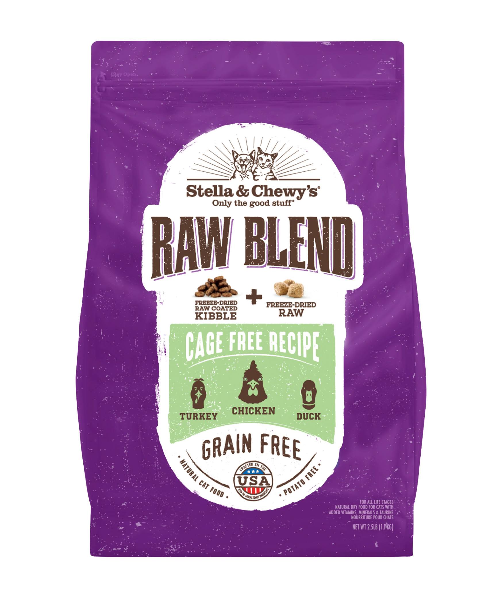 Stella & Chewy's - Raw Blend Cage Free Recipe (Dry Cat Food) 2.5lb