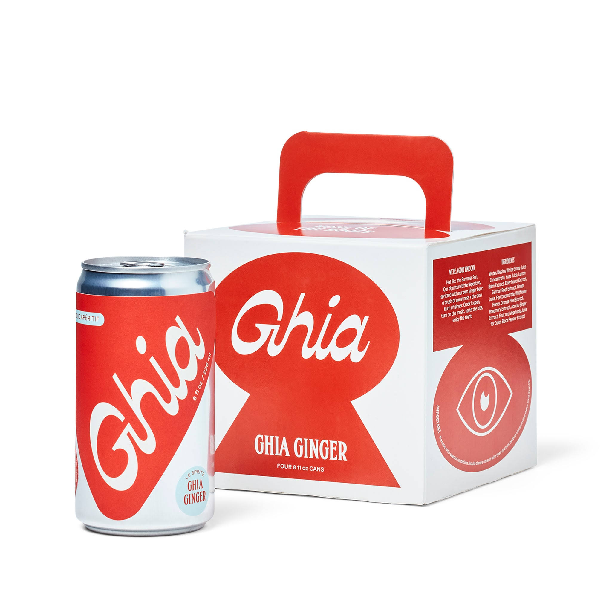 Ghia Le Spritz: Ginger (4-Pack)