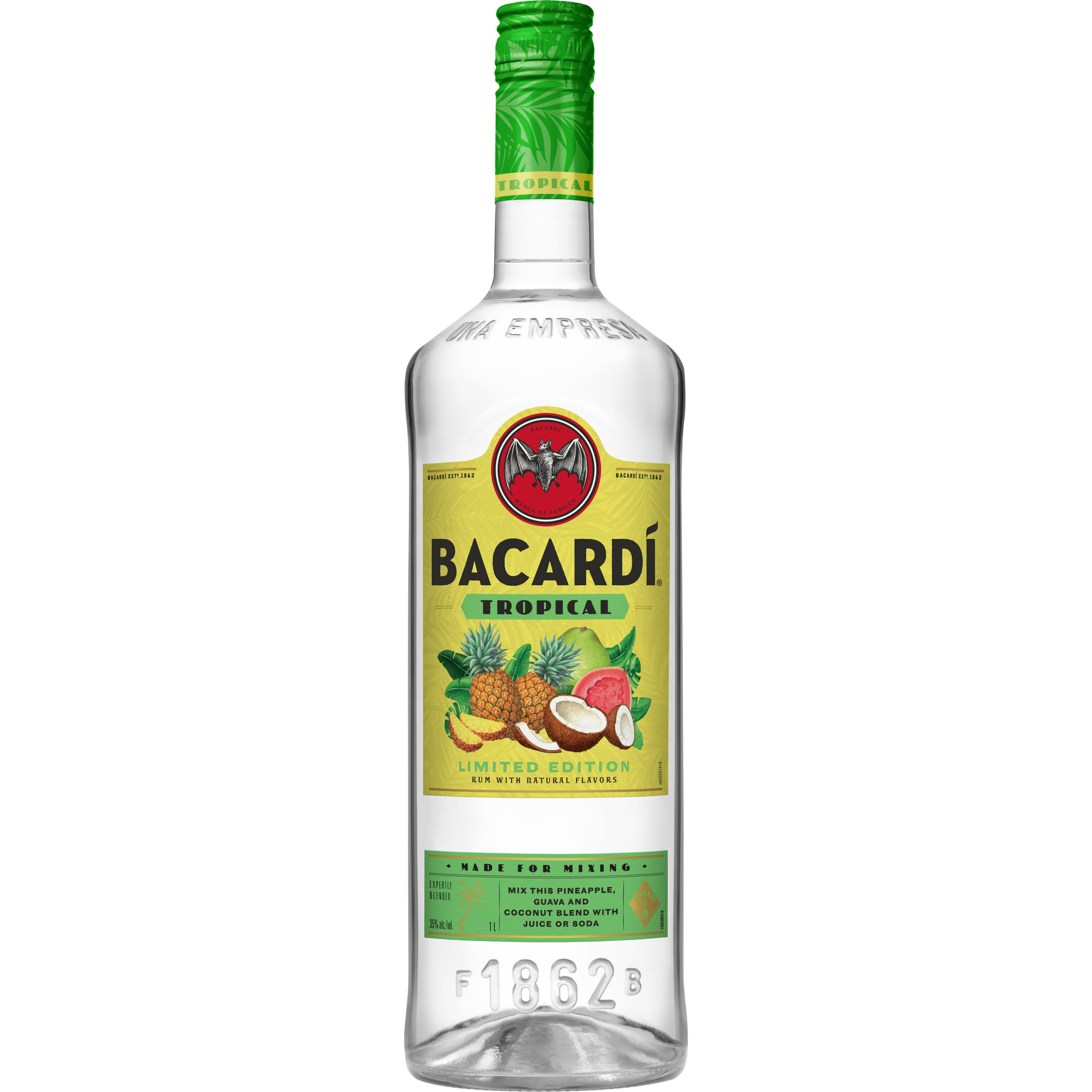 Bacardi Rum Tropical 70 1.0L