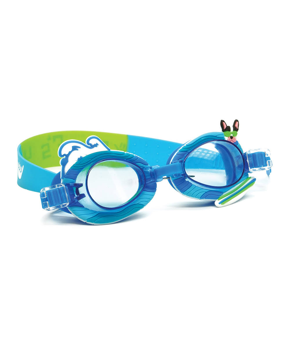 DM Merchandising Blue 'Surf's Up' Dog Swim Goggles YOUTH