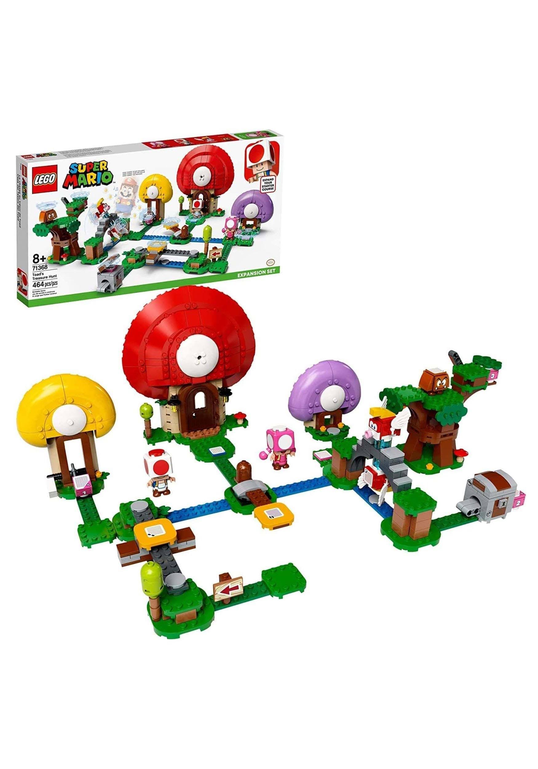 LEGO- Super Mario Toad's Treasure Hunt Expansion Set | Adult | Unisex | Purple/Red/Yellow | One-Size | LEGO