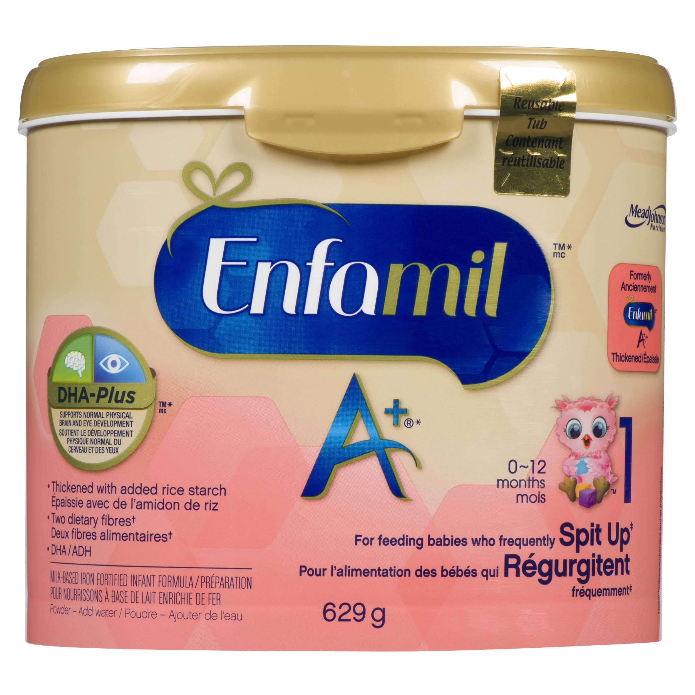 Enfamil A Plus for Frequent Spit up Baby Formula - 629g