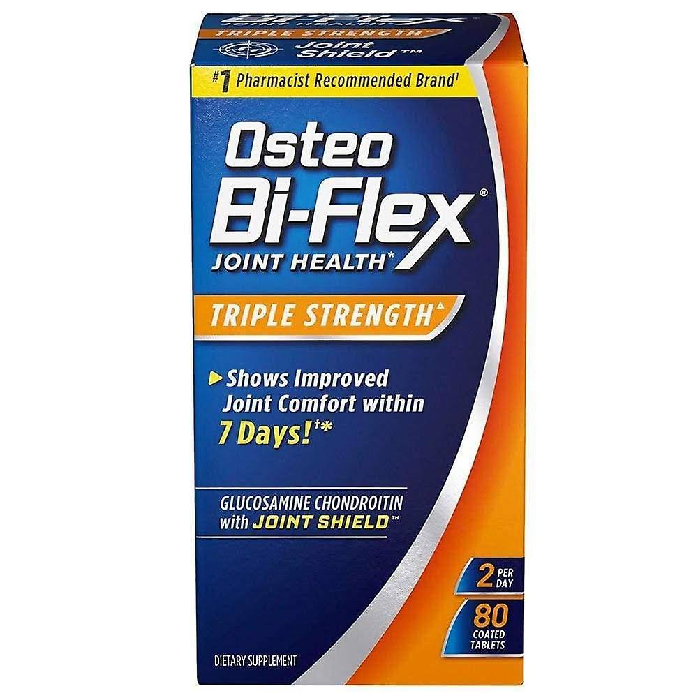 Osteo Bi-Flex Triple Strength Glucosamine Chondroitin with Joint Shield Coated Tablets - x80